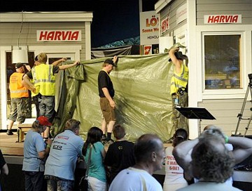 Organizadores do campeonato isolam a sauna onde aconteceu o acidente