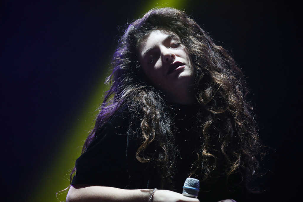 A cantora neozelandesa Lorde
