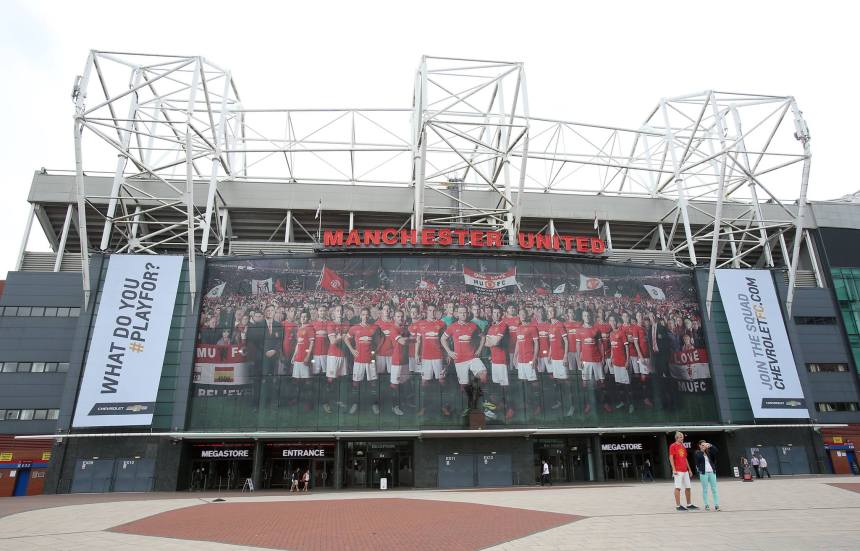 Old Trafford, estádio do Manchester United, está enfrentando problemas com visitantes indesejados