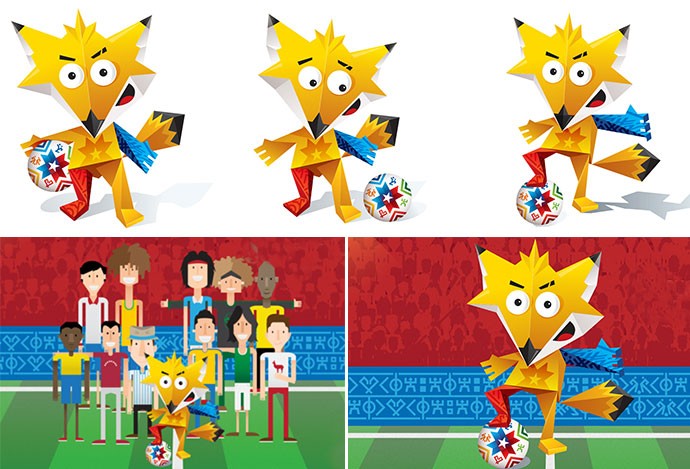 Raposa chilena foi a mascote escolhida para a Copa América