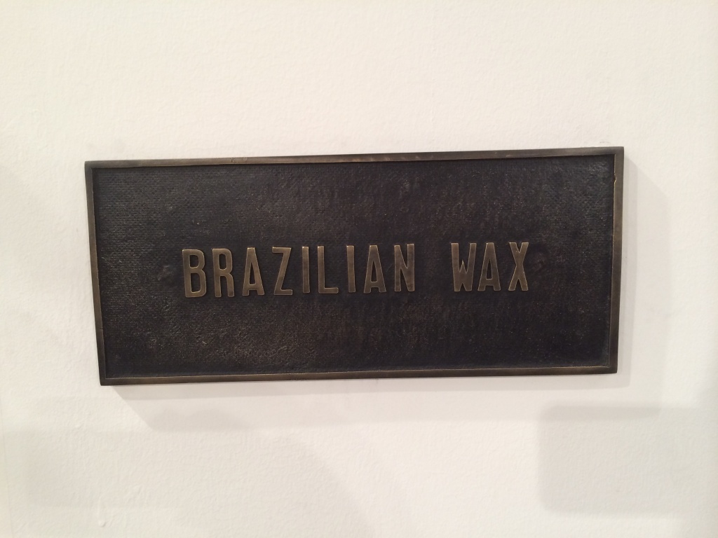 "Brazilian wax", de Adriano Costa