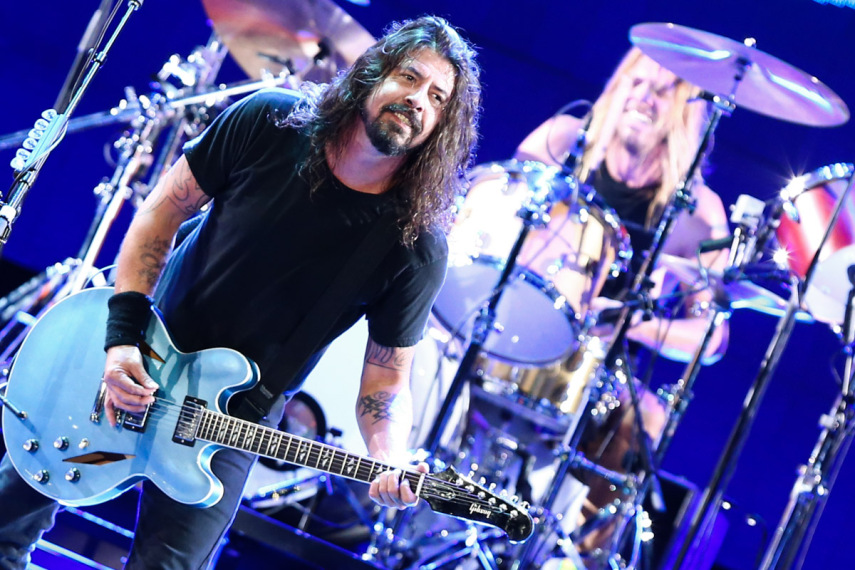Foo Fighters (Créditos: Manuela Scarpa/Photo Rio News)