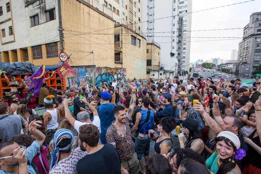 Carnaval de rua em São Paulo