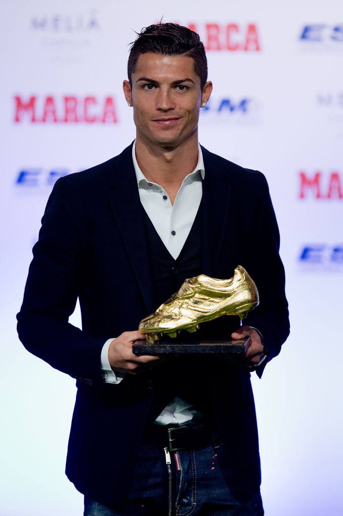 Cristiano Ronaldo está acostumado a conqusitar prêmios