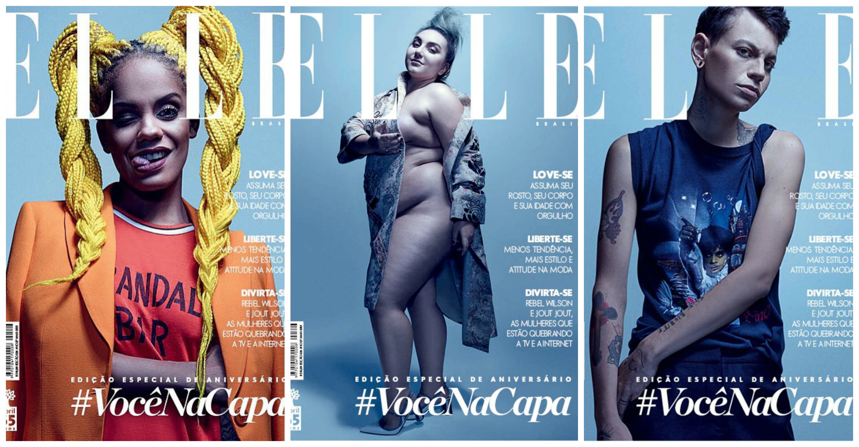 Revista de moda quer você na capa: Elle fez edição histórica com mulheres  pra lá de reais – Vírgula