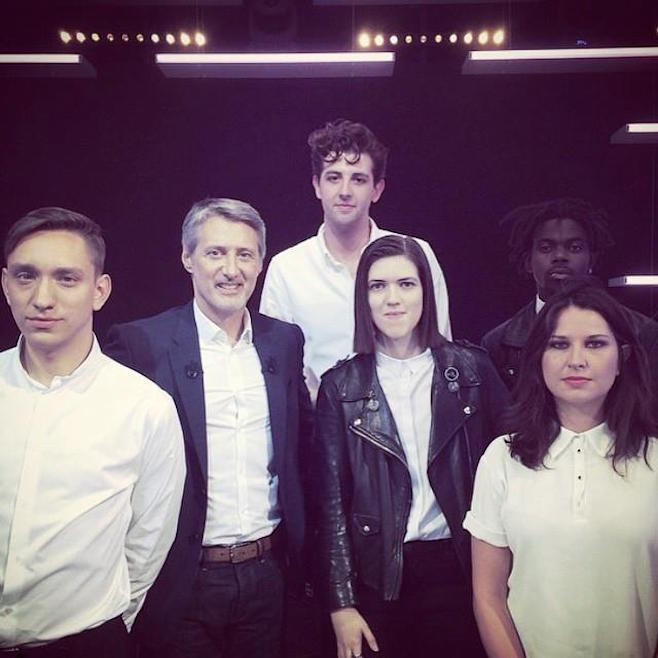 Jamie xx e The xx  no programa francês Le Grand Journal