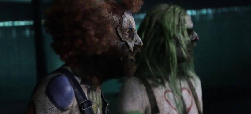 Schizo Head e Psycho Head, personagens do novo filme de Rob Zombie