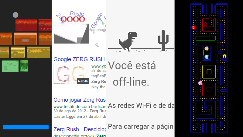 Easter Eggs escondidos no Google