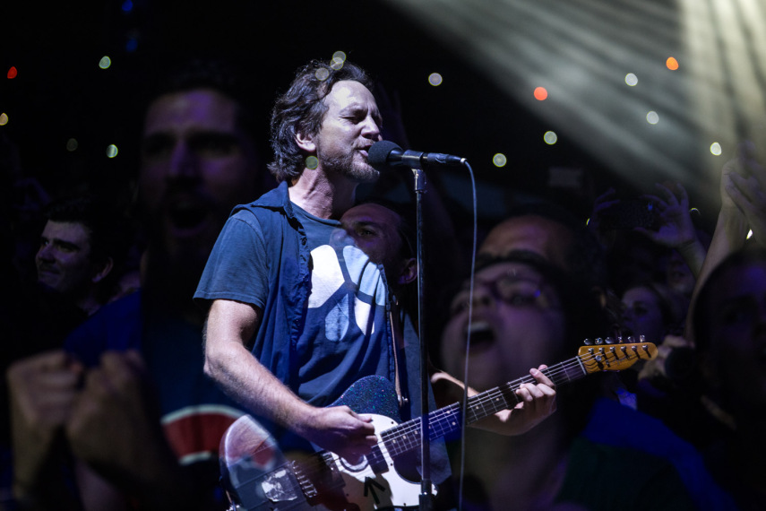 Pearl Jam se apresenta em São Paulo