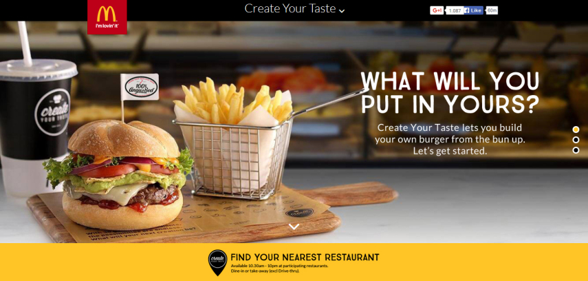 McDonald's na Nova Zelândia permite que você crie o seu próprio sanduba
