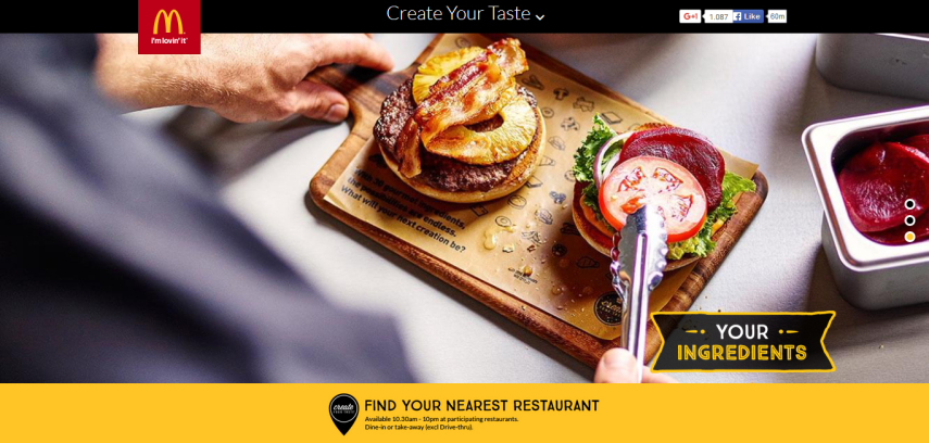 McDonald's na Nova Zelândia permite que você crie o seu próprio sanduba