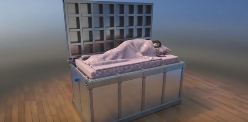 Você dormiria em uma cama dessas? (crédito: Reprodução)