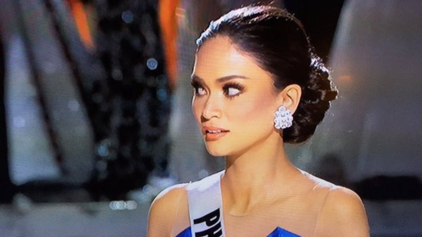Pia Wurtzbach, a Miss Filipinas, foi eleita a nova Miss Universo