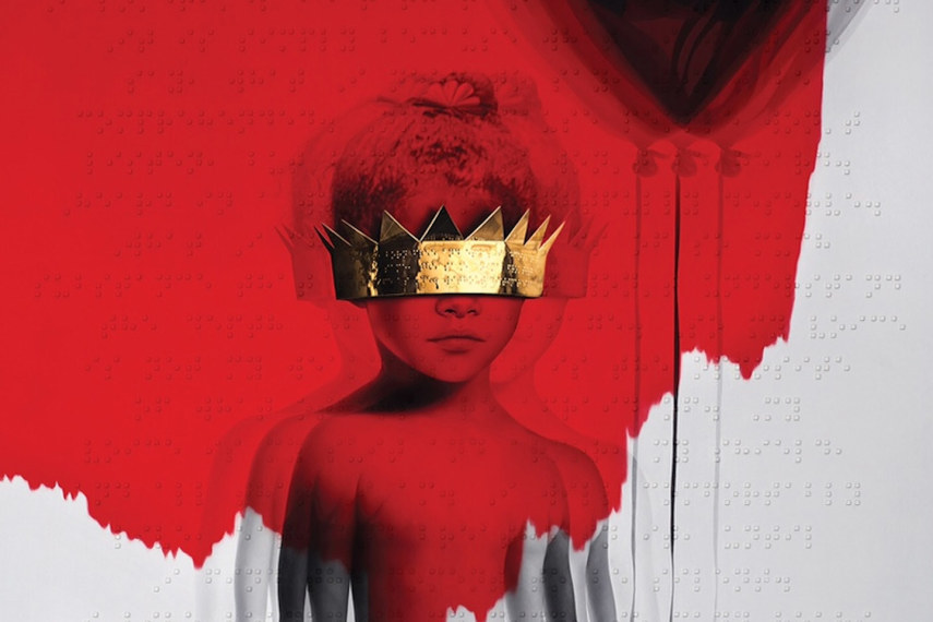 Capa de Anti, da Rihanna, por Roy Nachum