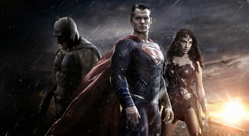 Ben Affleck, Henry Cavill e Gal Gadot em 'Batman vs Superman'. Mas entre os atores brasileiros, quem poderiam fazer esses papéis?