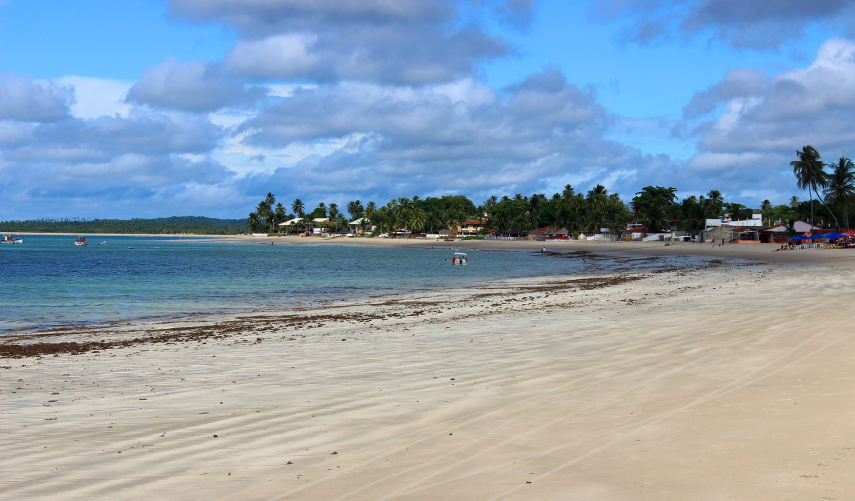 Em Tamandaré estão as praias mais desertas do litoral sul de Pernambuco, com mar calmo, areia branca e piscinas naturais.