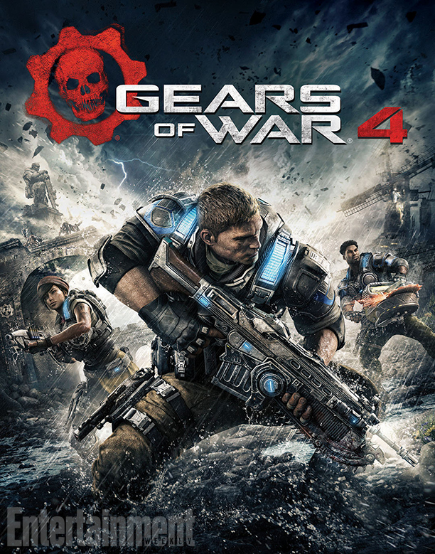 Site liberou imagem que estará na capa de Gears of War 4.