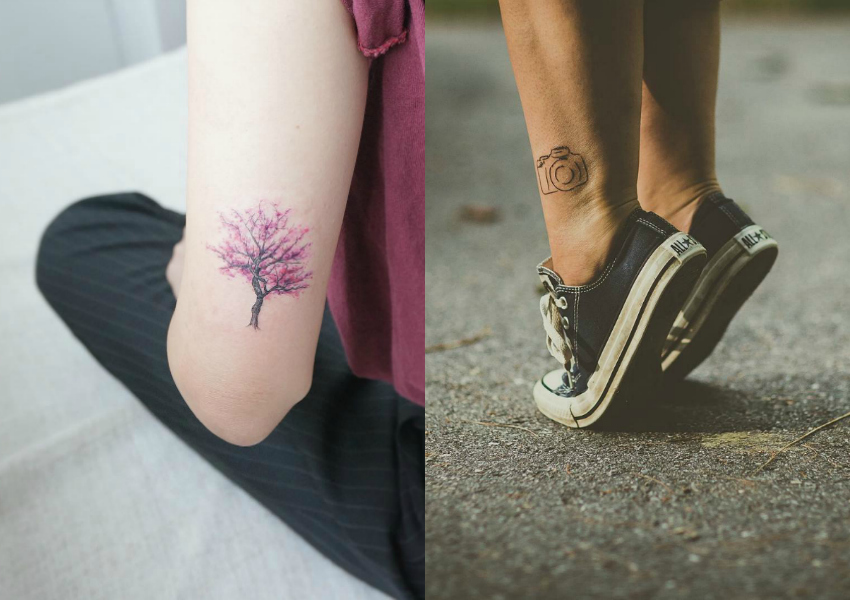Tatuagens para pessoas tímidas