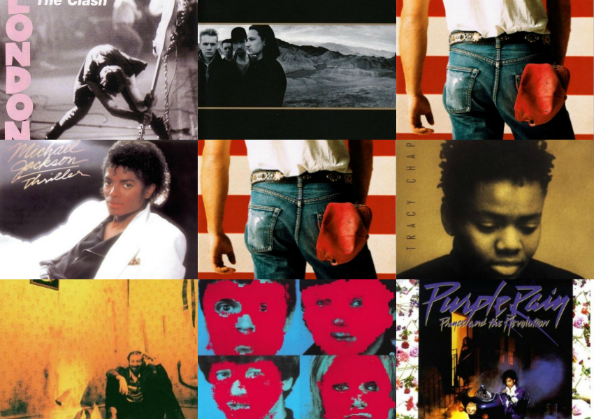 Lista reúne os 100 melhores discos dos anos 80