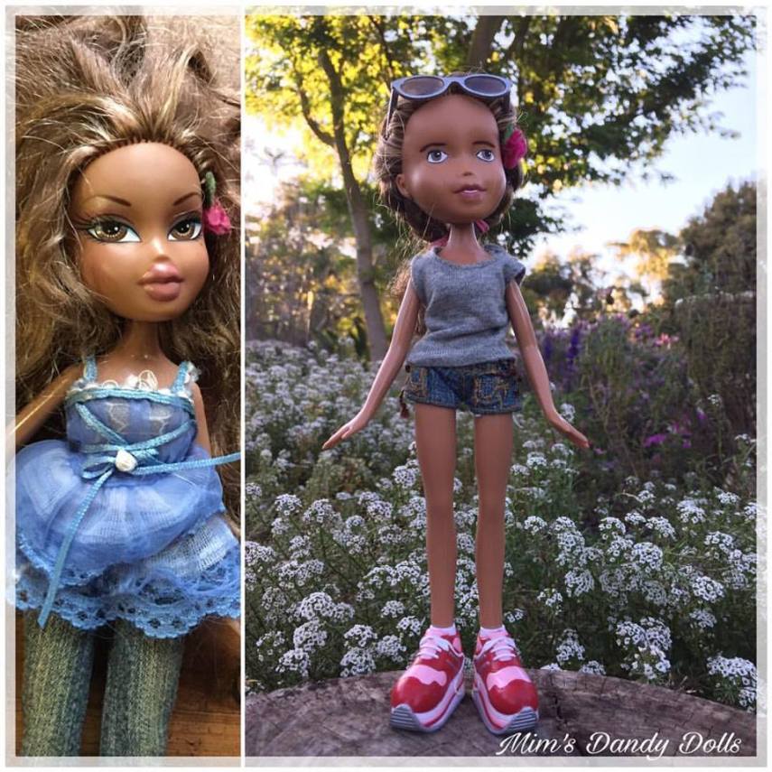 A marca Mim's Dandy Dolls tem como objetivo principal "regatar e reciclar" bonecas que são muito amadas pelas crianças, mas que não tem uma aparência muito natural.