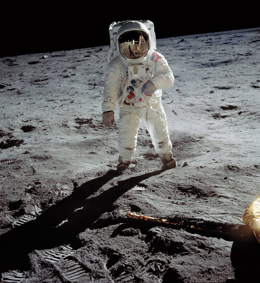 Neil Armstrong na Lua em 1969