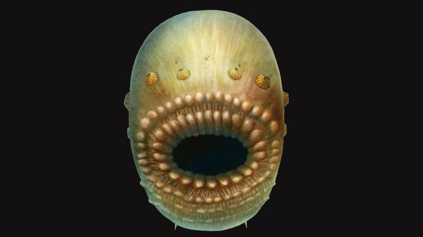 Saccorhytus, animal aquático de 1 milímetro de tamanho, que viveu há 540 milhões de anos
