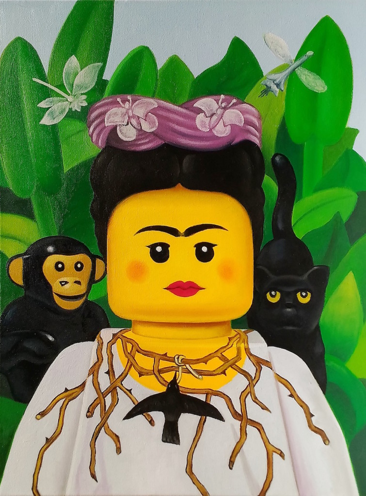 Italiano recria obras de arte com Lego