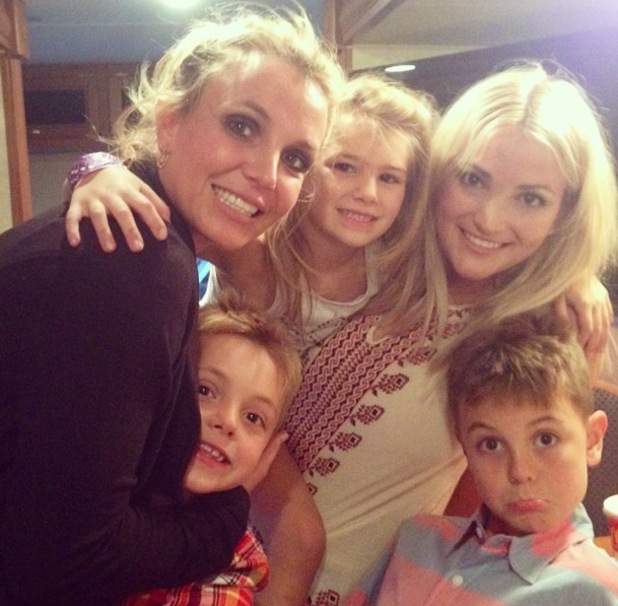 Britney Spears e família