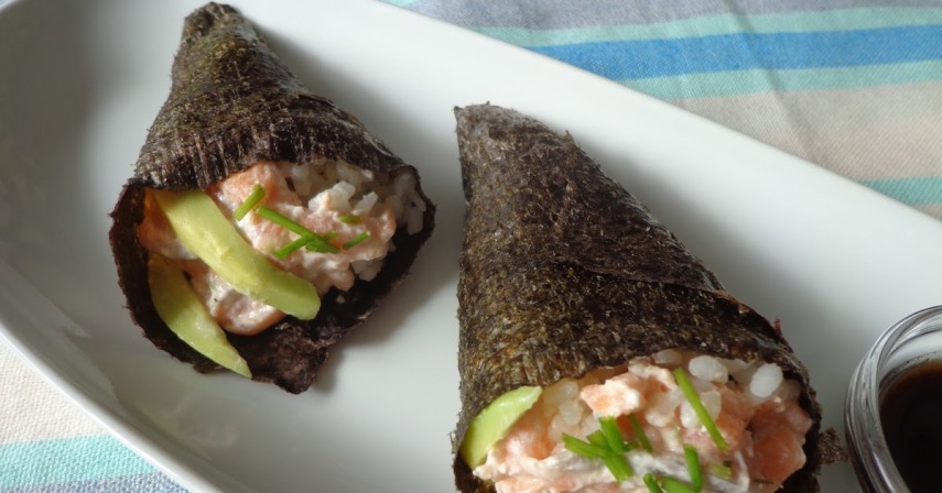 Temakis de salmão e abacate2