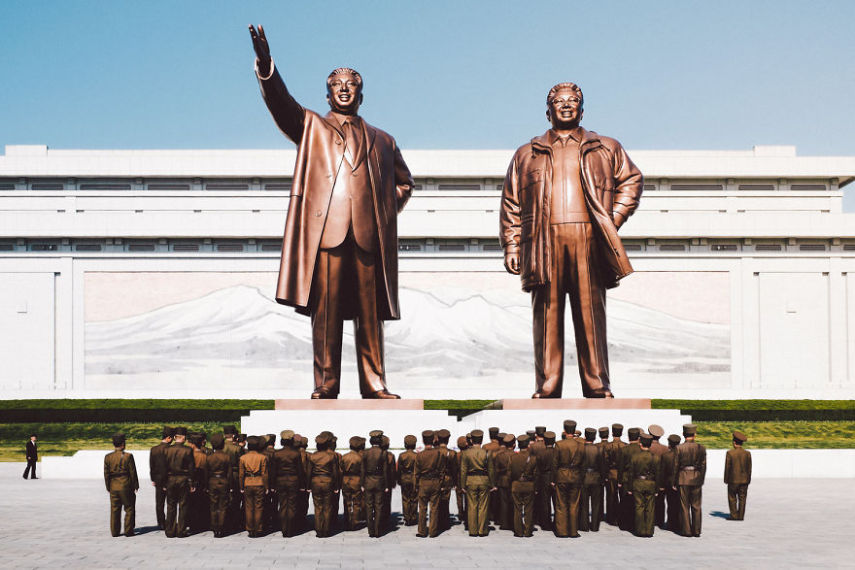 O fotógrafo Adam Badawi viajou para a Coreia do Norte em 2016