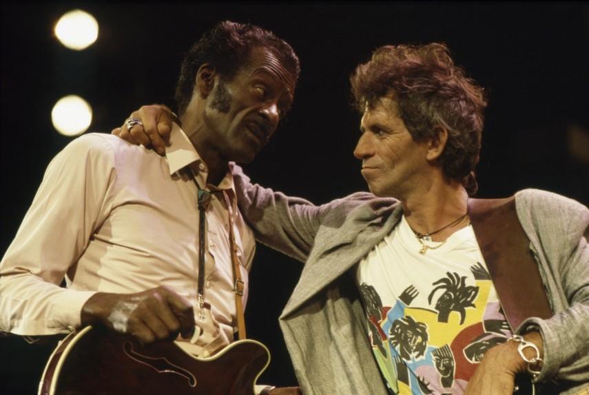 Chuck Berry era idolatrado por Keith Richards