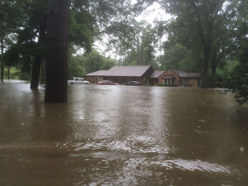 Inundação na Louisiana