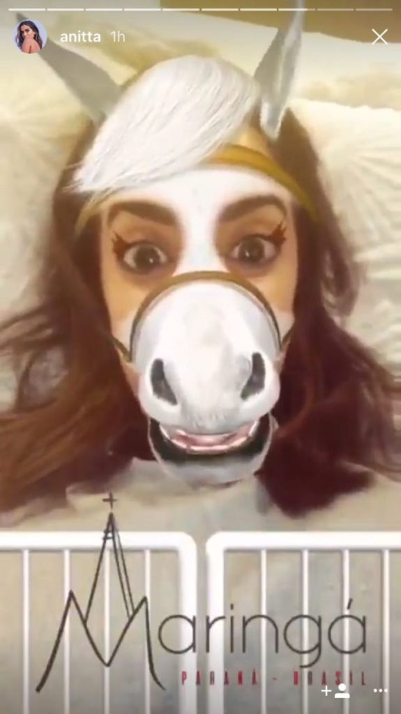 Anitta  no Snapchat
