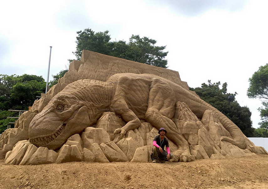 Esculturas de areia mais incríveis ever 