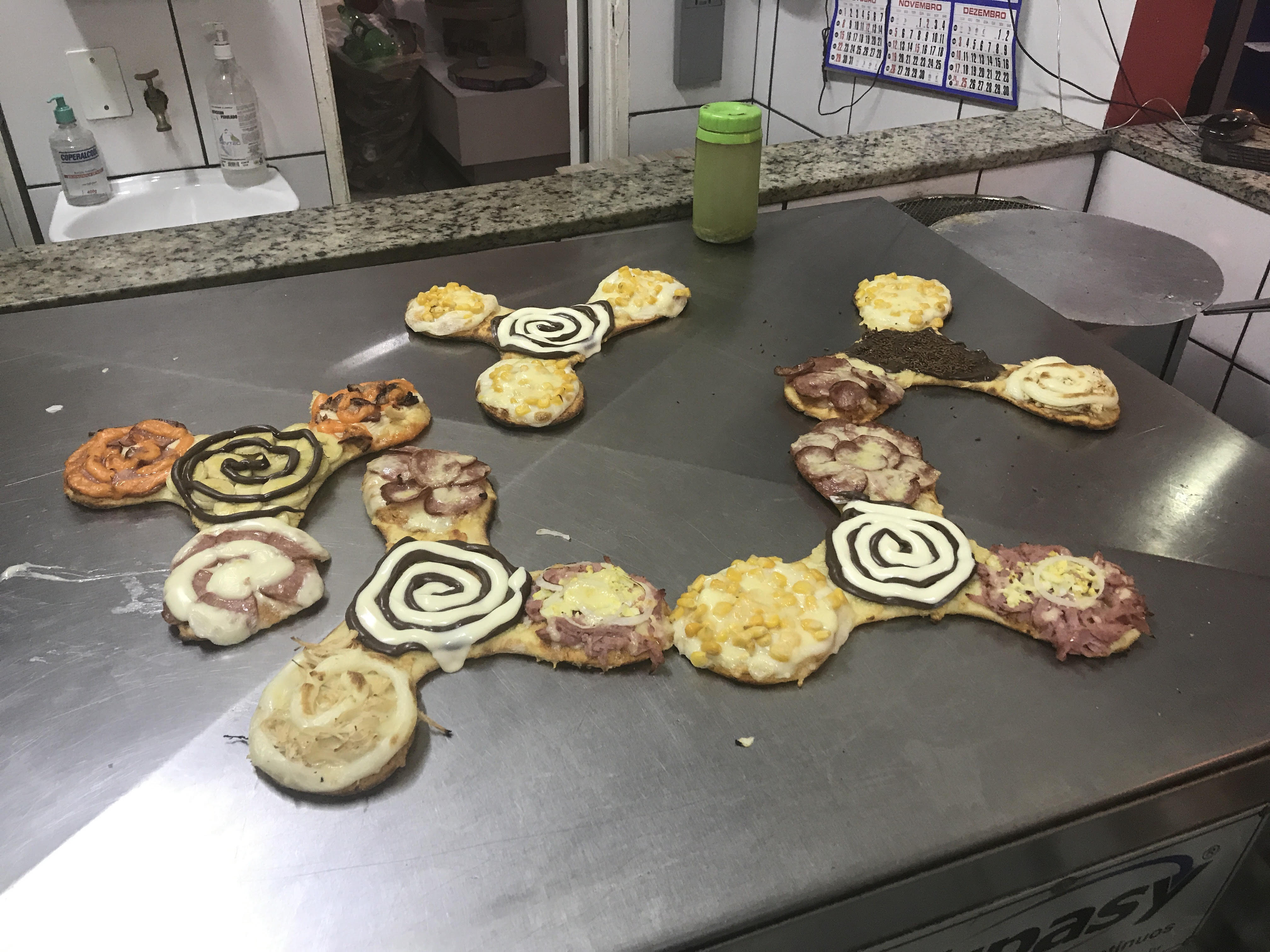 As pizza spinners