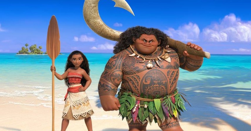 Maui é um personagem de Moana