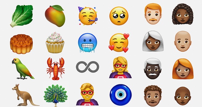 Novos emojis com cabelos cacheados e ruivos chegam aos