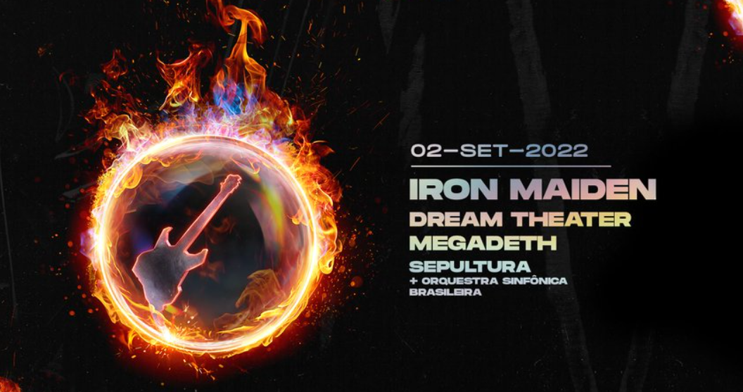 Rock in Rio 2022 Iron Maiden Sepultura e Dream Theater são