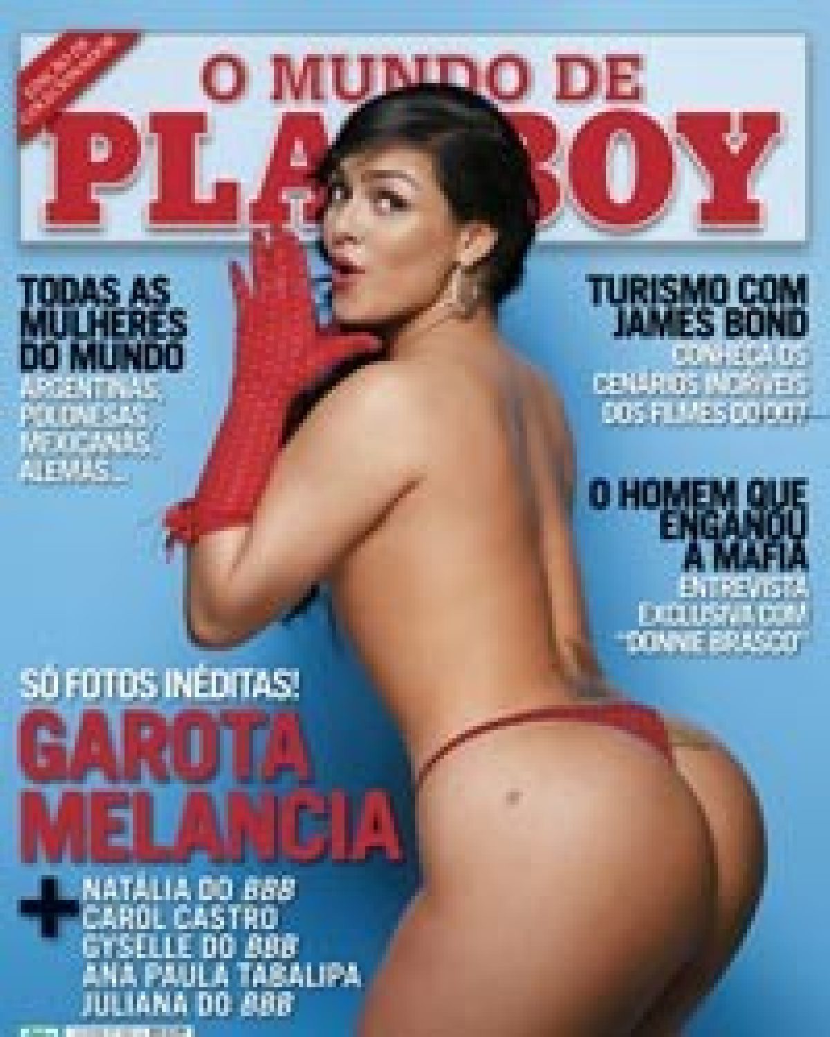 Revista Playboy divulga capa de especial com Mulher Melancia – Vírgula