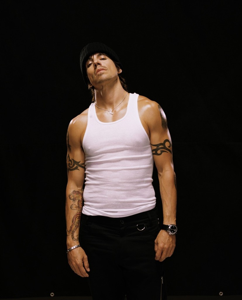 Anthony Kiedis, líder dos Red Hot Chili Peppers, não come carne nem por decreto.