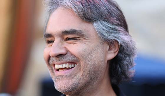 Andrea Bocelli fará participação na própria cinebiografia