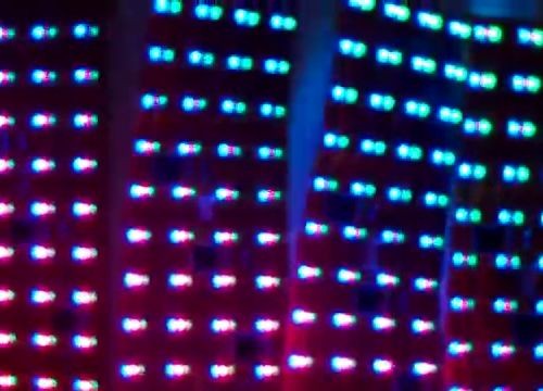 Que tal um casaco de LED?