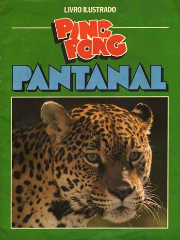 Os chicletes da Ping Pong vinham com figurinhas de animais do Pantanal