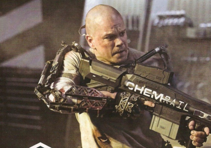 Matt Damon como Max em Elysium