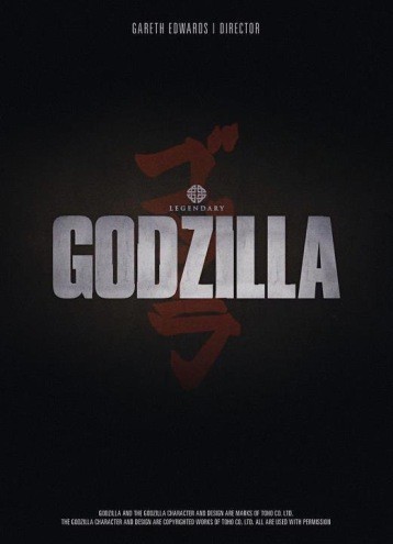 Imagem promocional de Godzilla, com estreia marcada para 2015