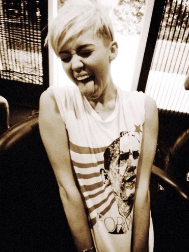 Divas pop como Miley Cyrus...