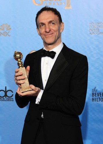 Globo de Ouro - O compositor Mychael Danna, com o prêmio de melhor trilha original, por As Aventuras de Pi