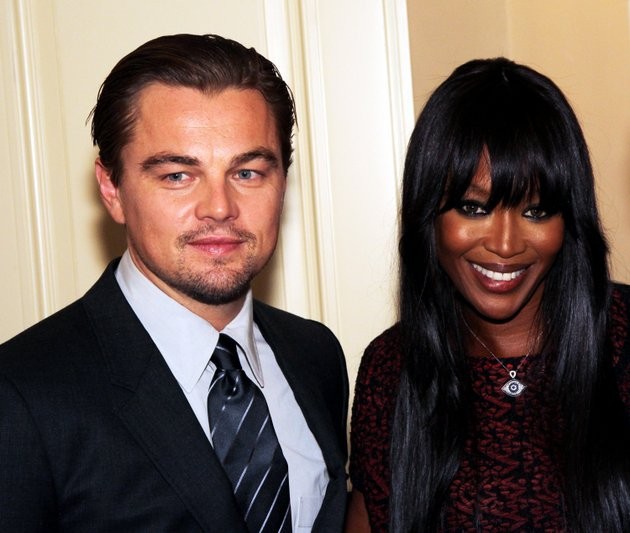 Naomi Campbell e Leonardo DiCaprio namoraram por meses em 1995