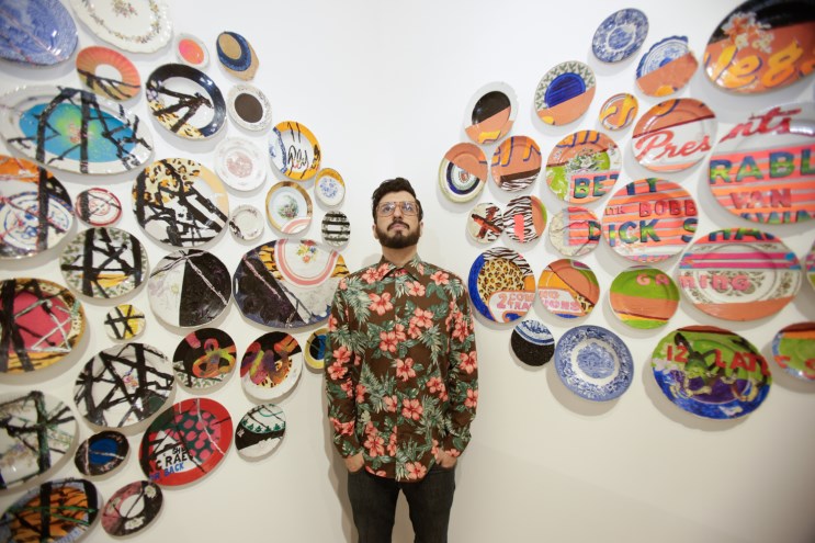 Entrevista com o artista Bruno Miguel, durante a ArtRio