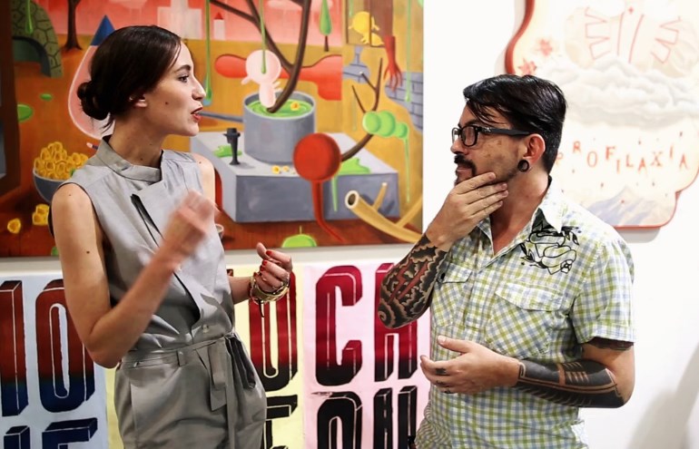 Entrevista com Baixo Ribeiro, da Choque Cultural, na ArtRio